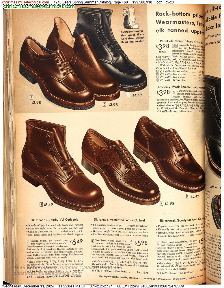 1948 Sears Spring Summer Catalog, Page 468