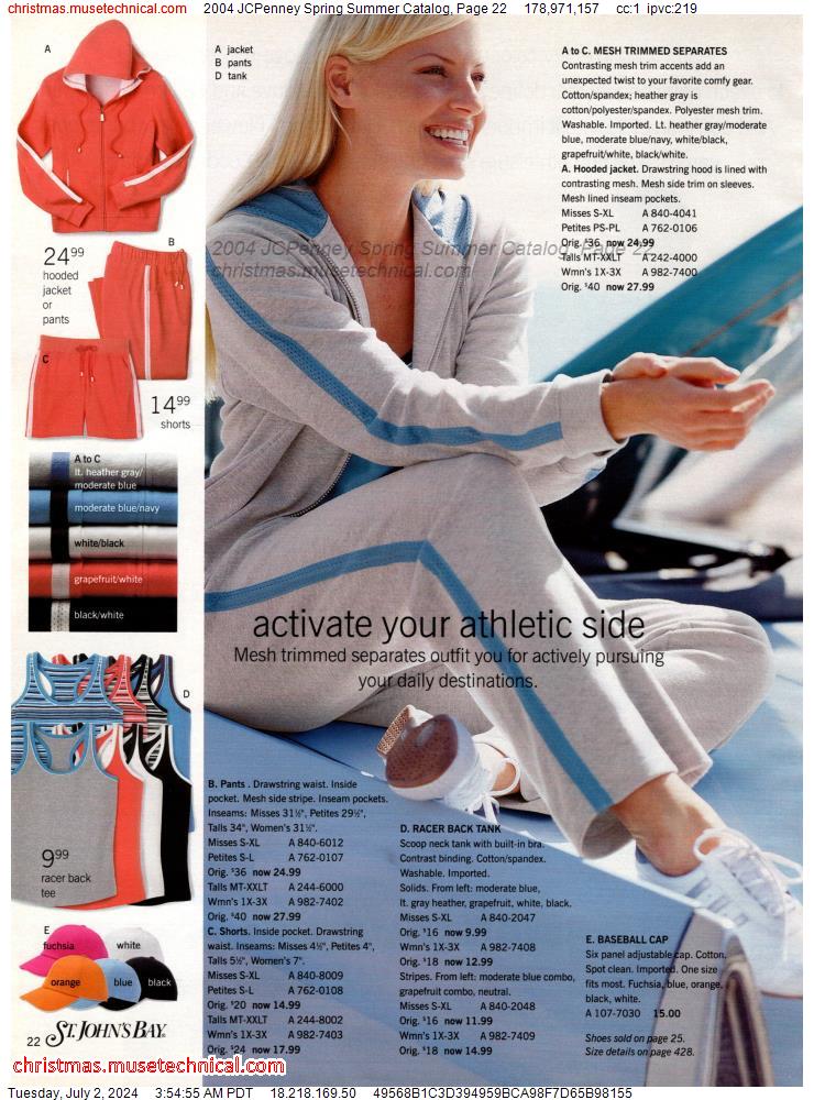 2004 JCPenney Spring Summer Catalog, Page 22