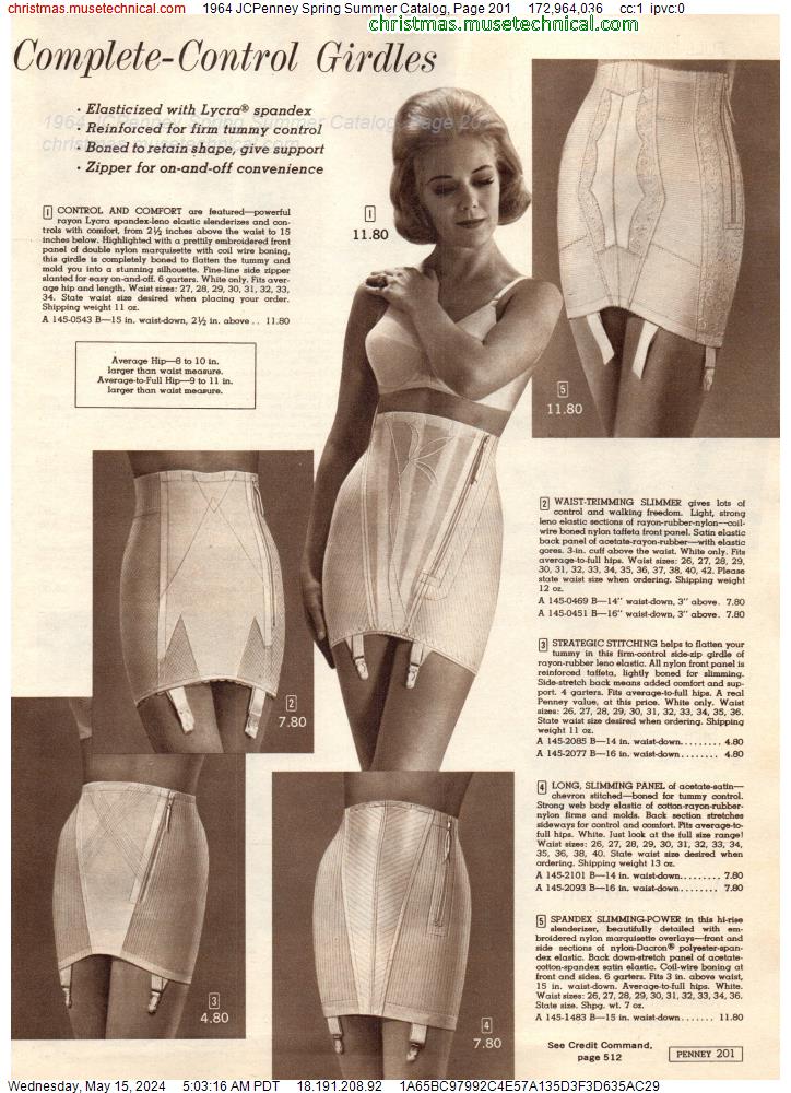 1964 JCPenney Spring Summer Catalog, Page 201