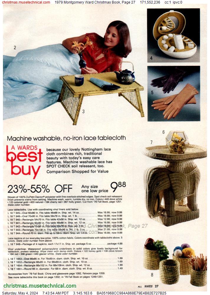 1979 Montgomery Ward Christmas Book, Page 27