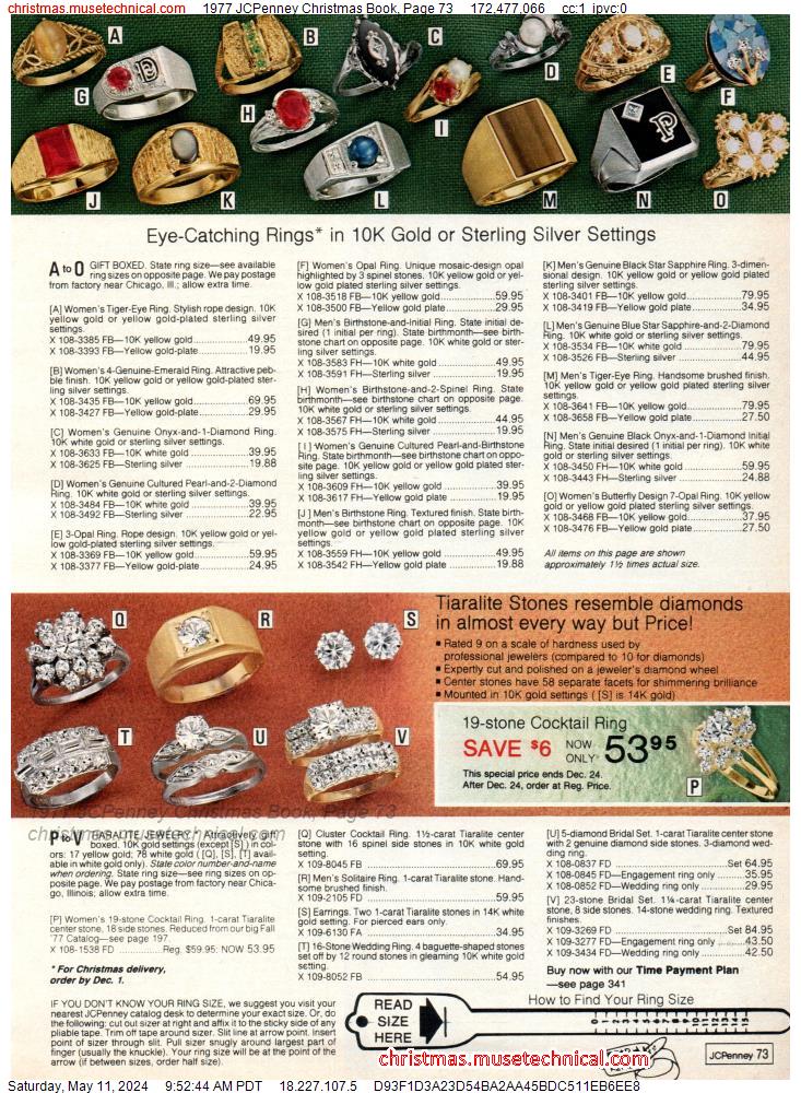 1977 JCPenney Christmas Book, Page 73