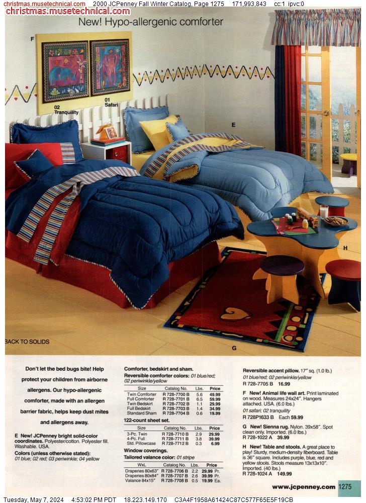 2000 JCPenney Fall Winter Catalog, Page 1275