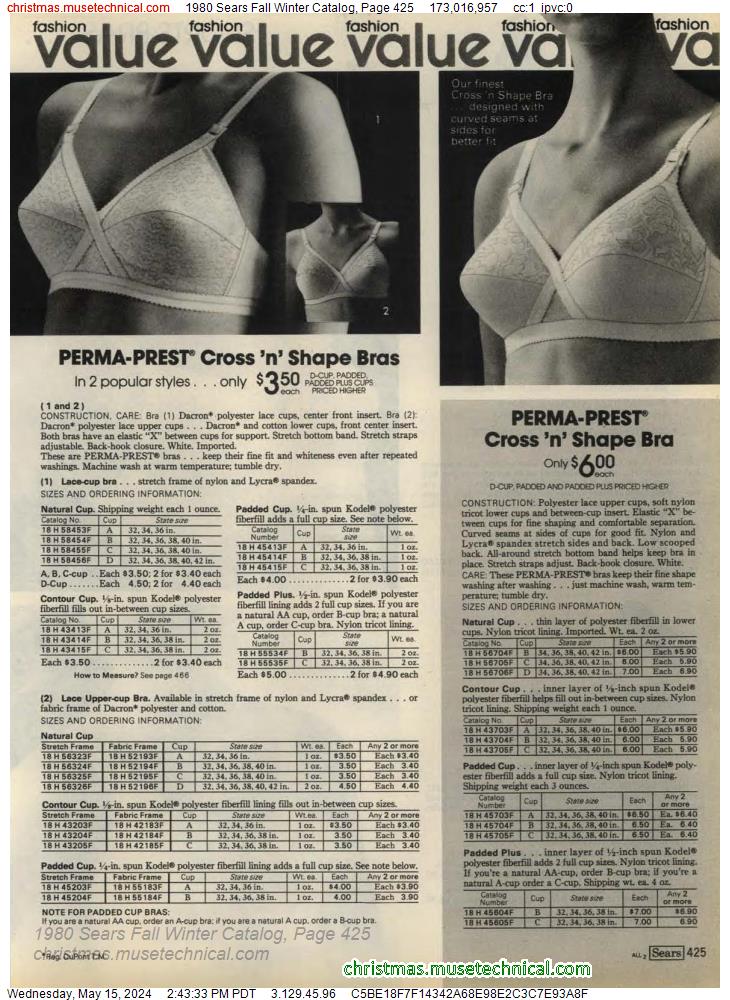 1980 Sears Fall Winter Catalog, Page 425