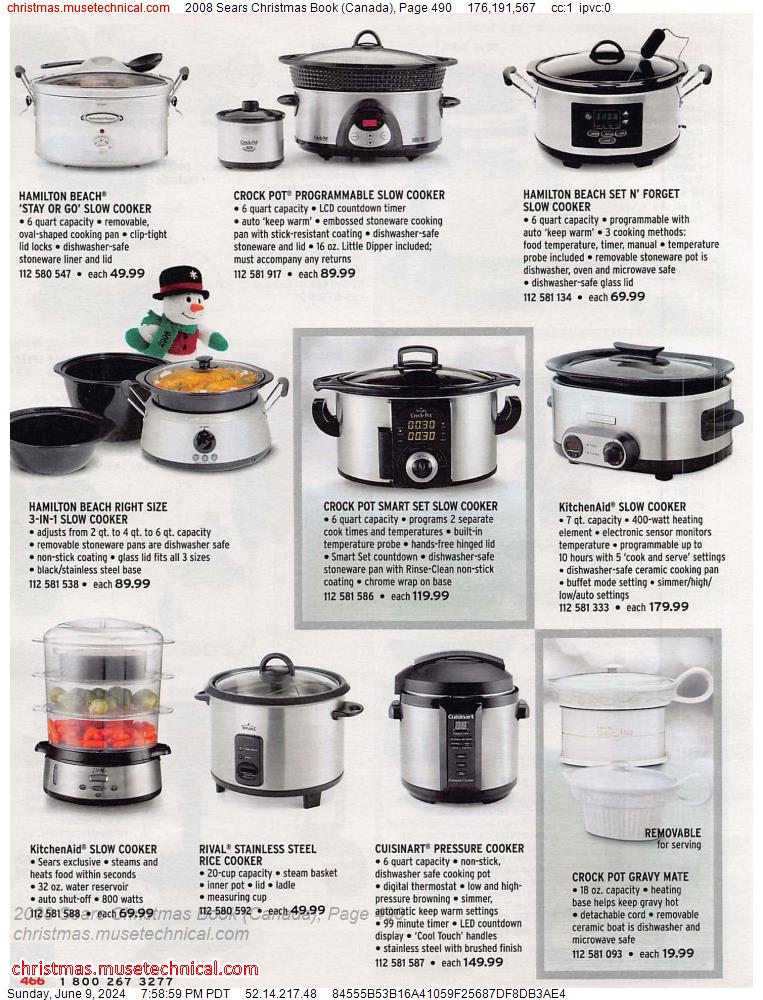 2008 Sears Christmas Book (Canada), Page 490