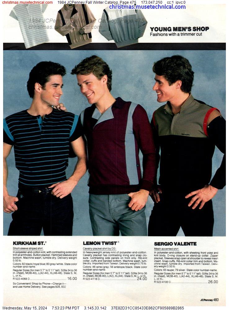 1984 JCPenney Fall Winter Catalog, Page 475