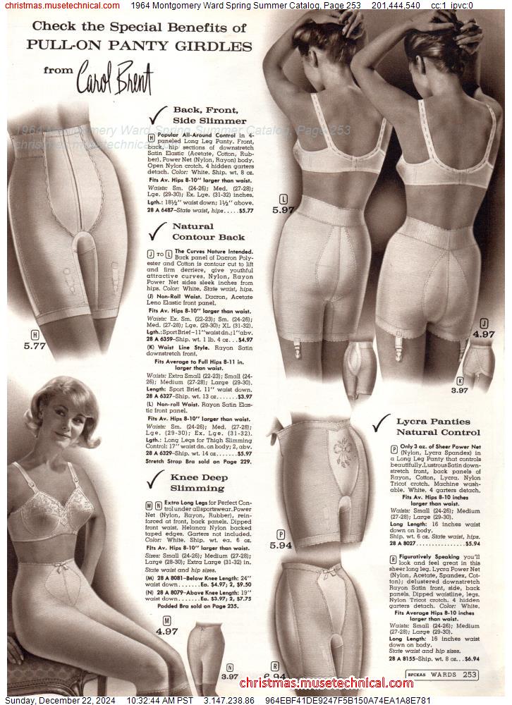 1964 Montgomery Ward Spring Summer Catalog, Page 253