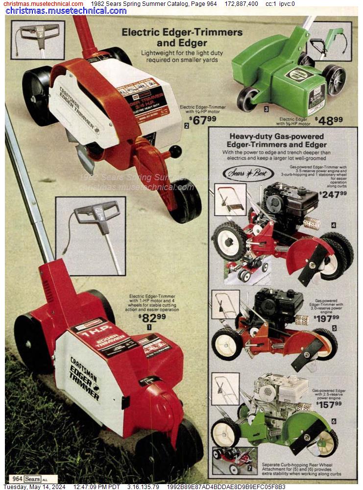 1982 Sears Spring Summer Catalog, Page 964