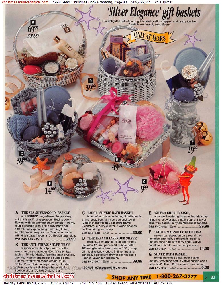 1998 Sears Christmas Book (Canada), Page 83