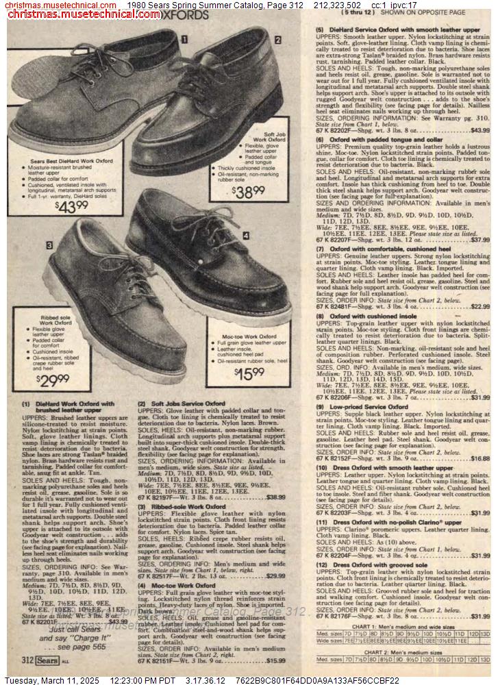 1980 Sears Spring Summer Catalog, Page 312