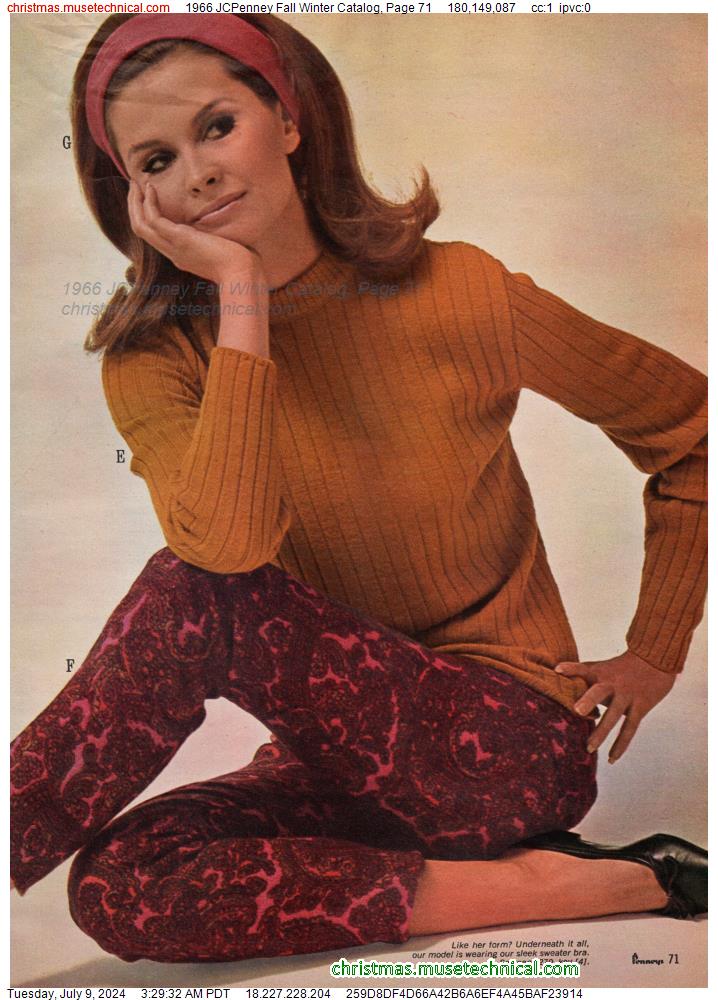 1966 JCPenney Fall Winter Catalog, Page 71
