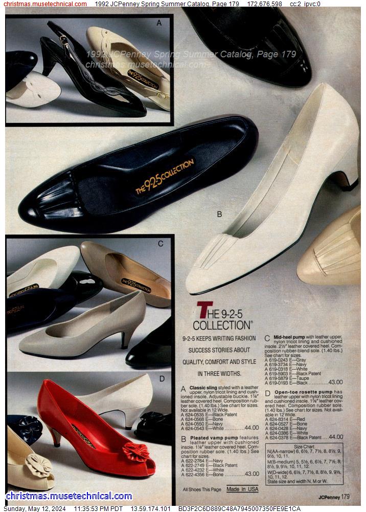 1992 JCPenney Spring Summer Catalog, Page 179