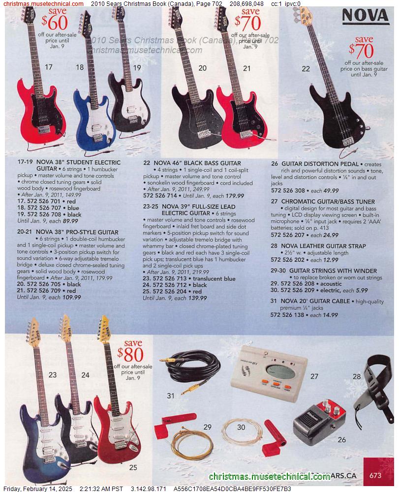 2010 Sears Christmas Book (Canada), Page 702