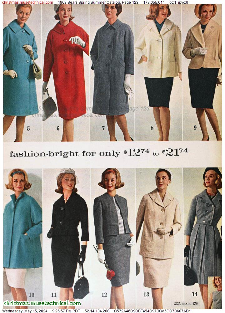 1963 Sears Spring Summer Catalog, Page 123