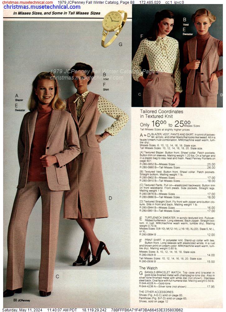 1979 JCPenney Fall Winter Catalog, Page 88