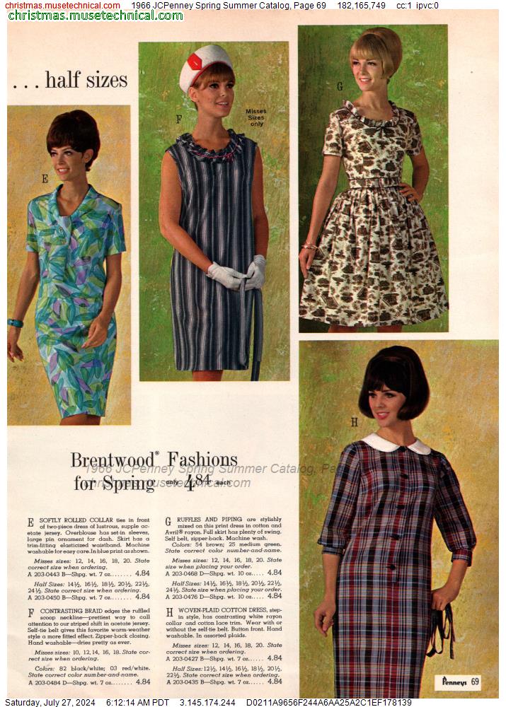 1966 JCPenney Spring Summer Catalog, Page 69