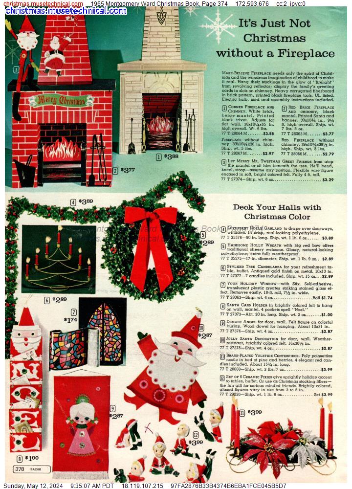 1965 Montgomery Ward Christmas Book, Page 374
