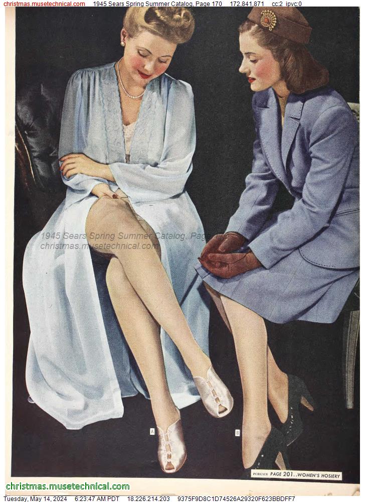 1945 Sears Spring Summer Catalog, Page 170