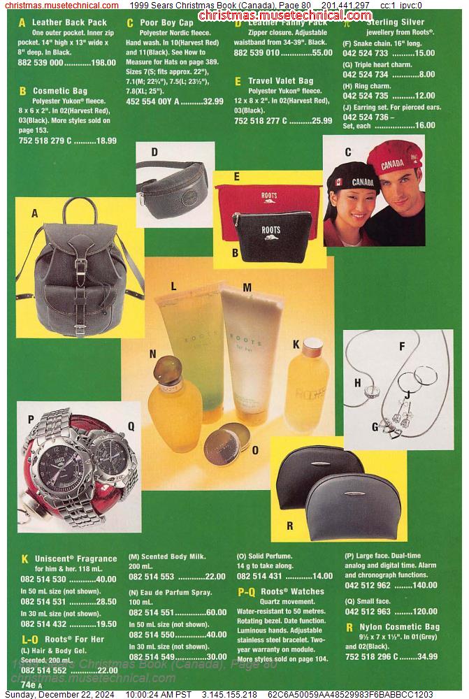 1999 Sears Christmas Book (Canada), Page 80