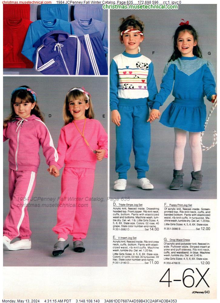 1984 JCPenney Fall Winter Catalog, Page 635