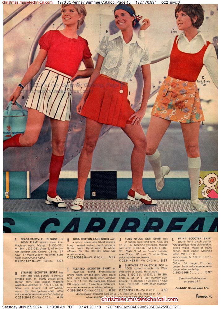 1970 JCPenney Summer Catalog, Page 45