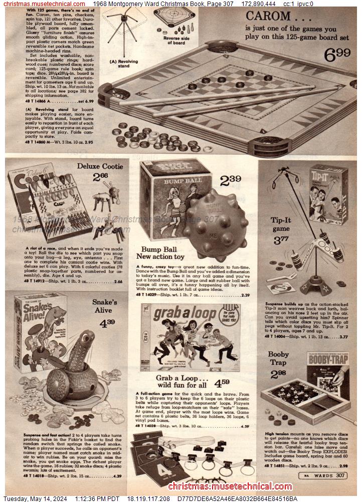 1968 Montgomery Ward Christmas Book, Page 307