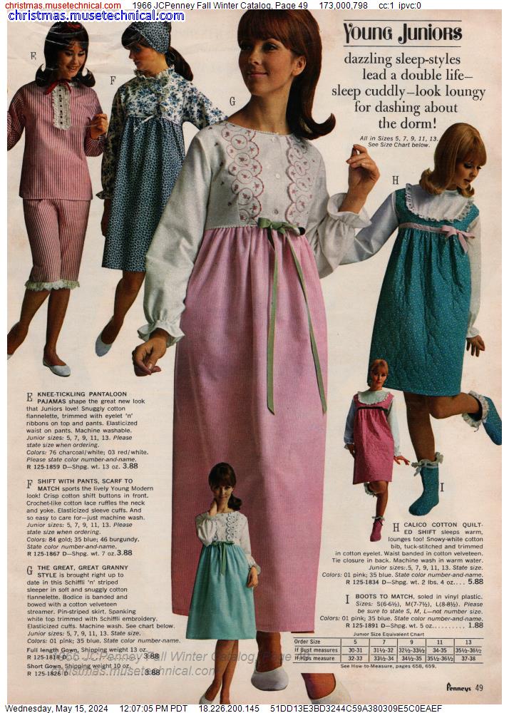 1966 JCPenney Fall Winter Catalog, Page 49