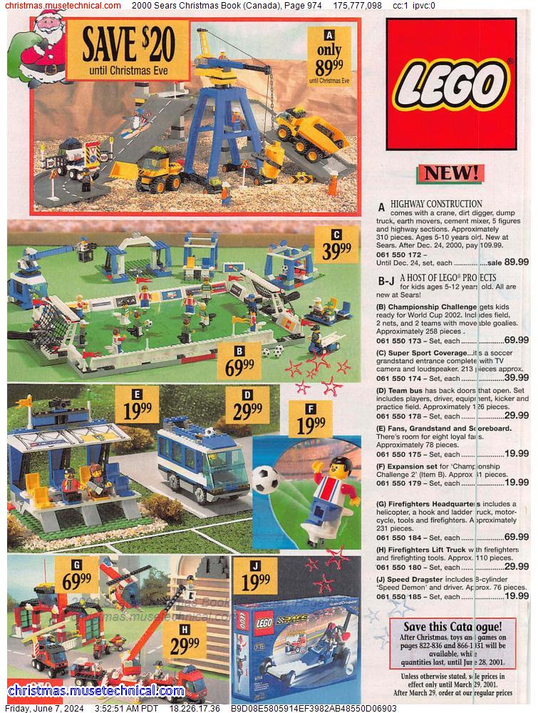 2000 Sears Christmas Book (Canada), Page 974