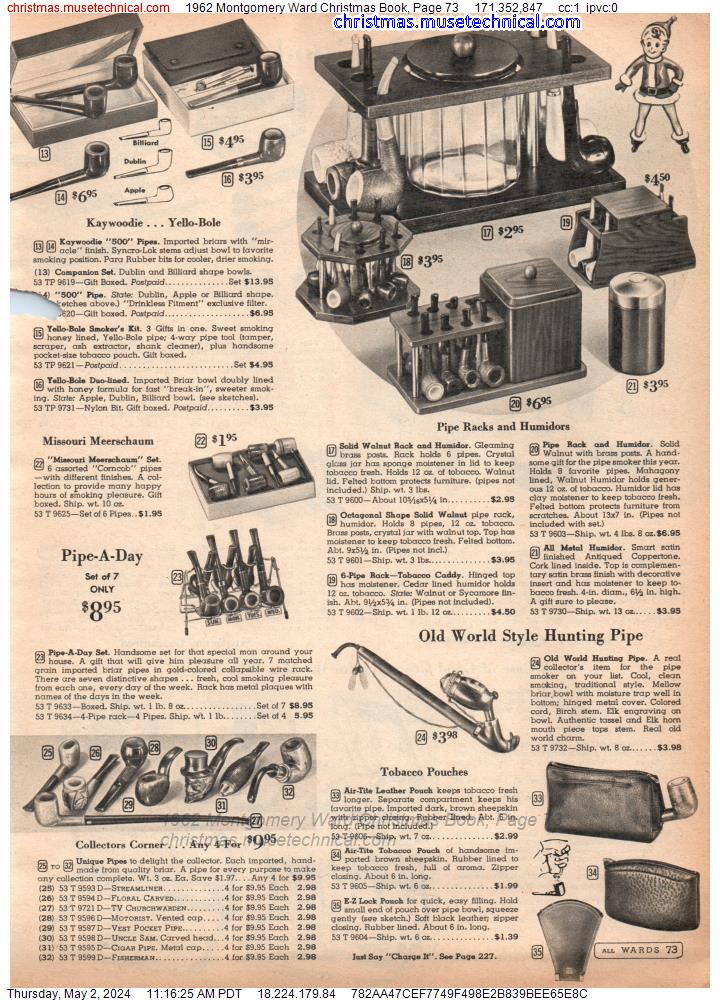 1962 Montgomery Ward Christmas Book, Page 73