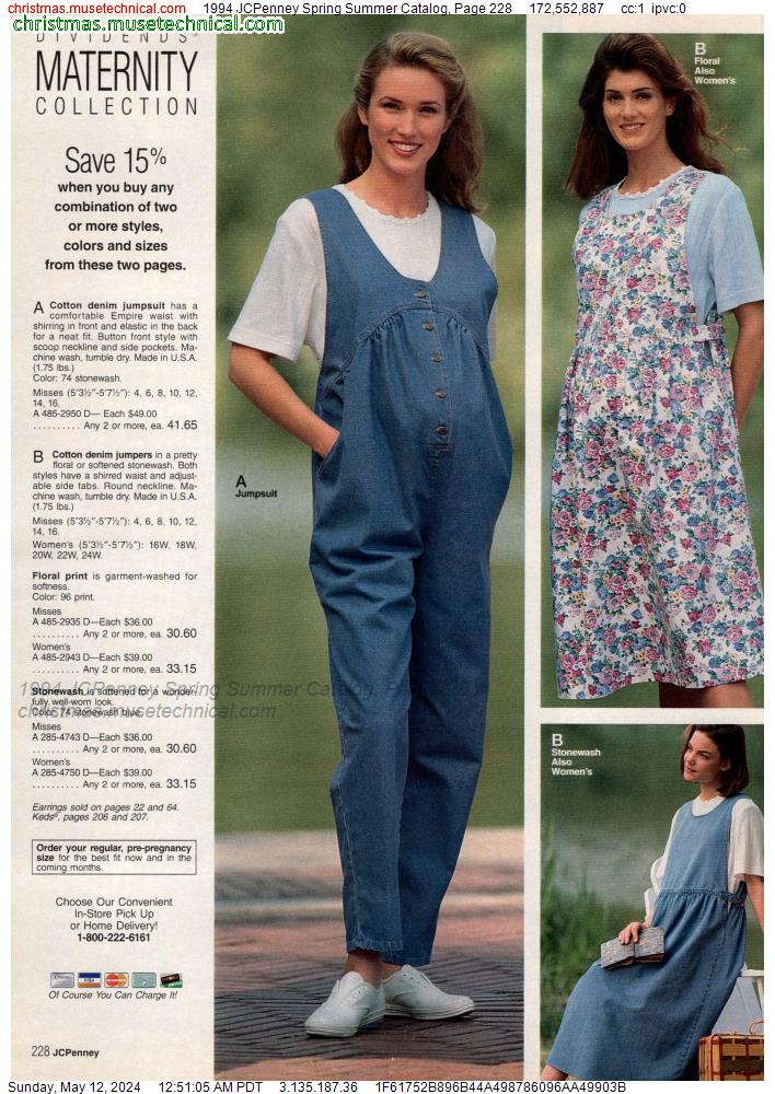 1994 JCPenney Spring Summer Catalog, Page 228