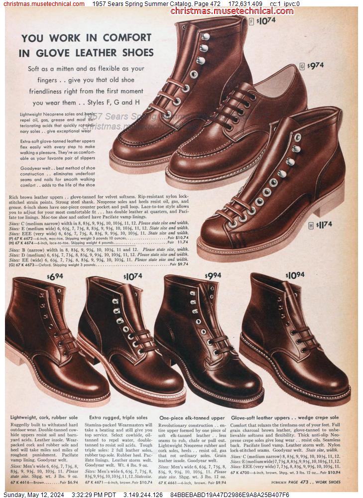 1957 Sears Spring Summer Catalog, Page 472