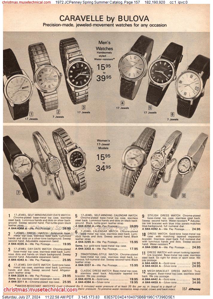 1972 JCPenney Spring Summer Catalog, Page 157