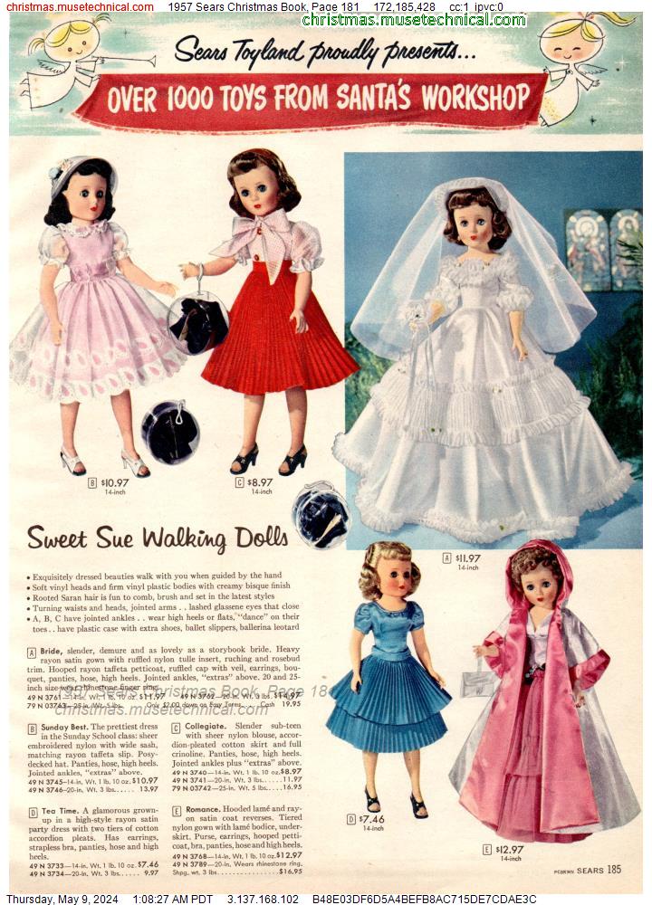1957 Sears Christmas Book, Page 181