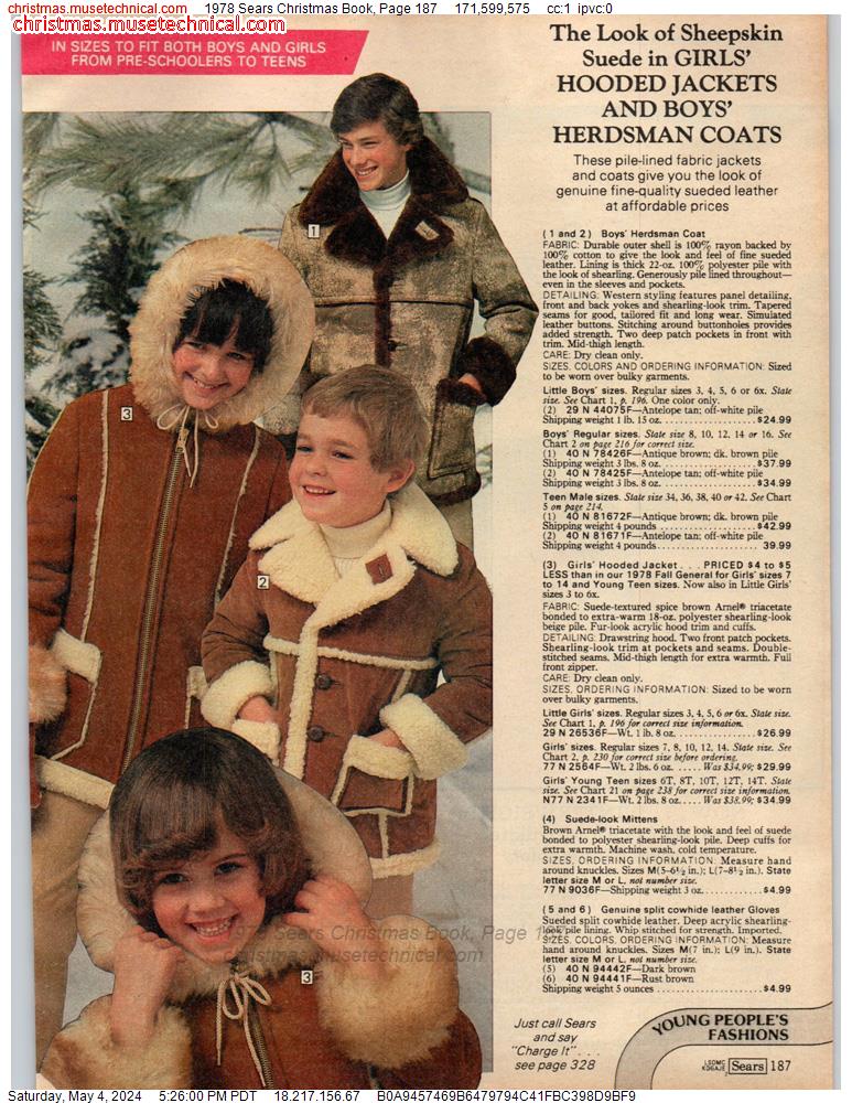 1978 Sears Christmas Book, Page 187