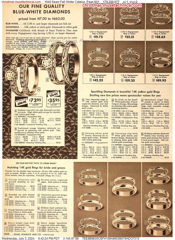 1949 Sears Fall Winter Catalog, Page 901