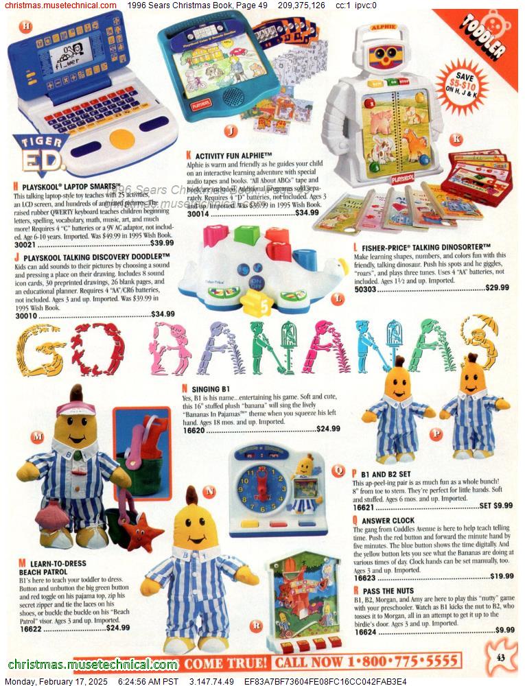 1996 Sears Christmas Book, Page 49