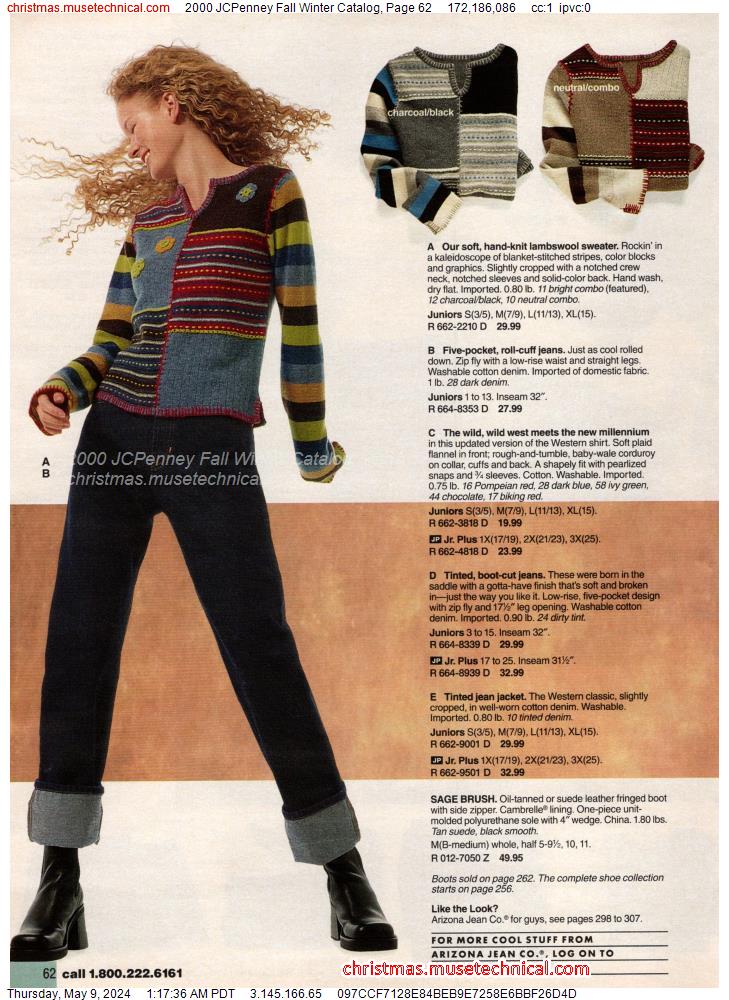 2000 JCPenney Fall Winter Catalog, Page 62