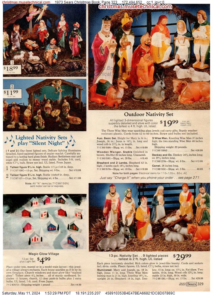 1973 Sears Christmas Book, Page 323