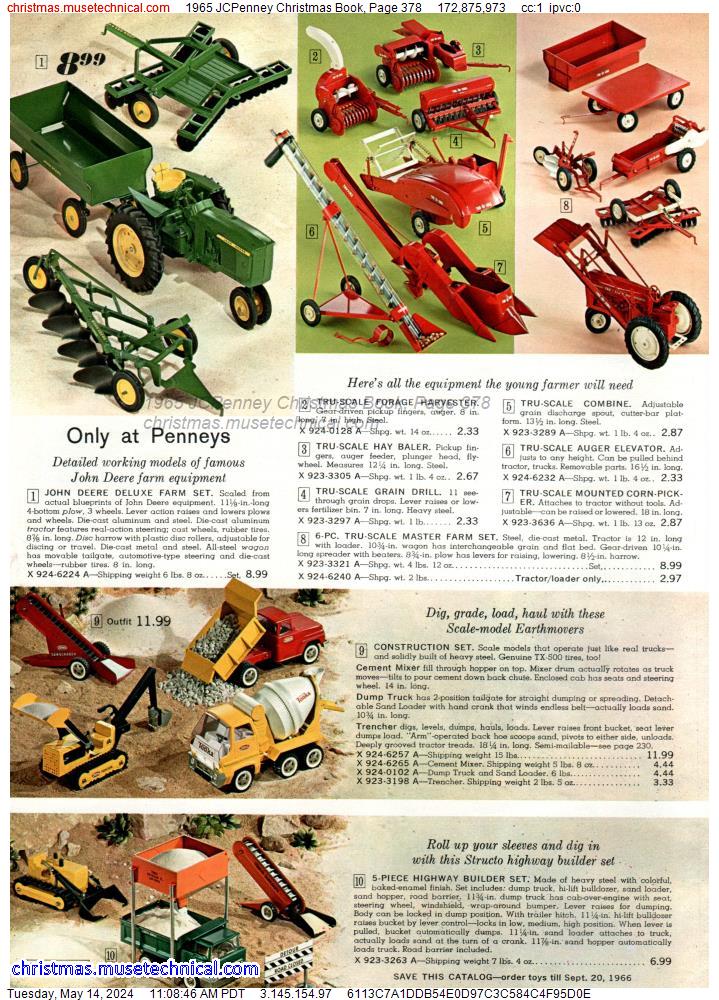 1965 JCPenney Christmas Book, Page 378