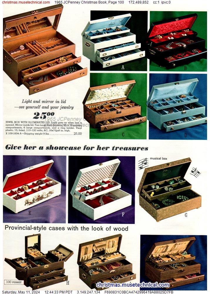 1965 JCPenney Christmas Book, Page 100