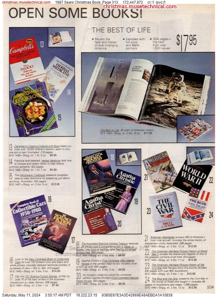 1987 Sears Christmas Book, Page 313