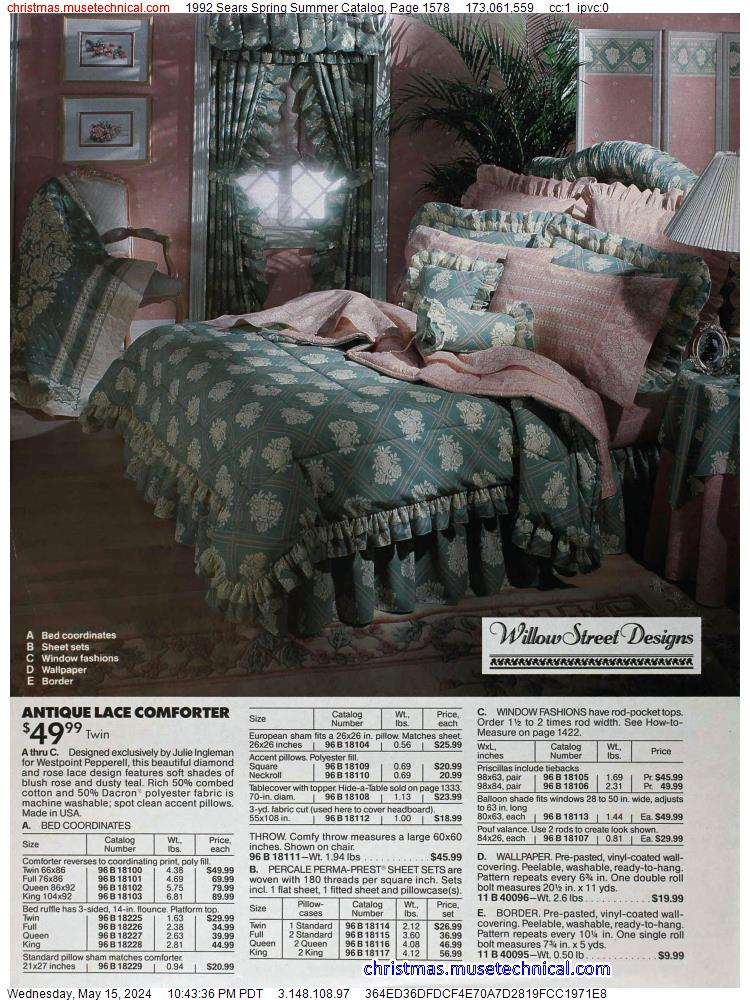 1992 Sears Spring Summer Catalog, Page 1578