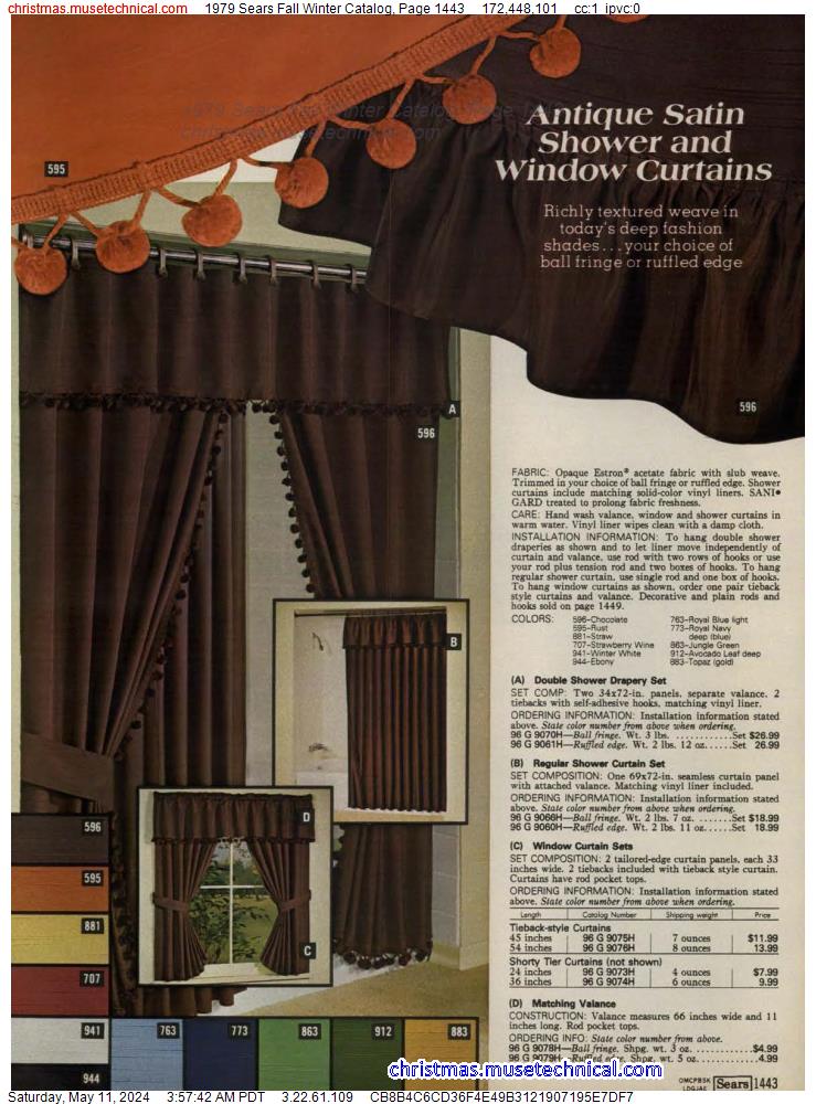 1979 Sears Fall Winter Catalog, Page 1443