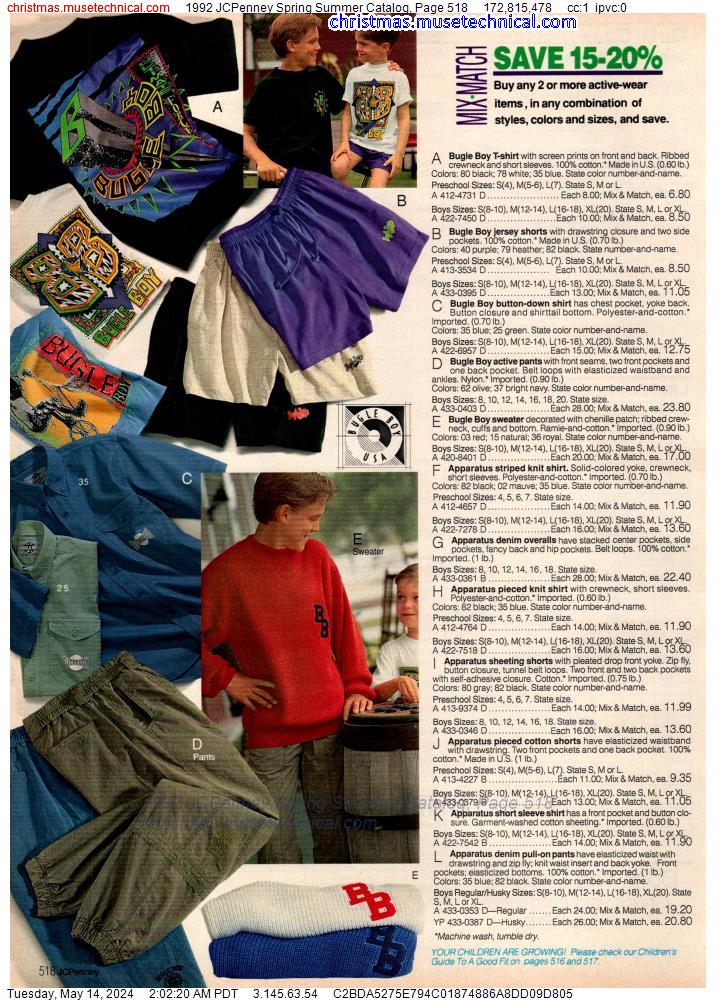 1992 JCPenney Spring Summer Catalog, Page 518