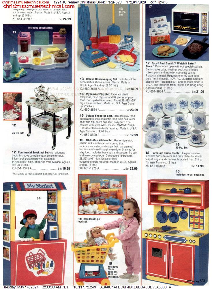 1994 JCPenney Christmas Book, Page 523