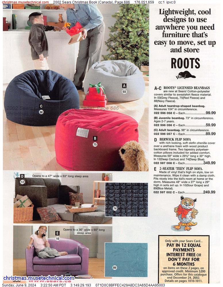 2002 Sears Christmas Book (Canada), Page 686