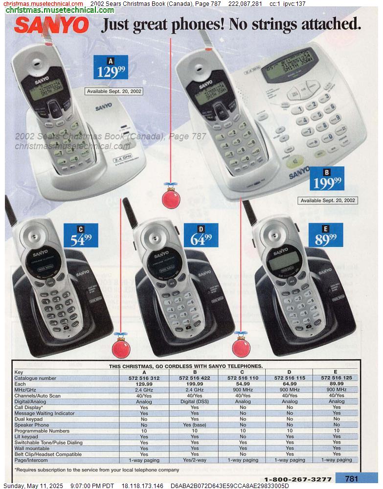 2002 Sears Christmas Book (Canada), Page 787
