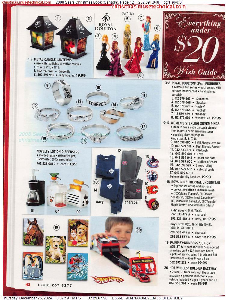 2008 Sears Christmas Book (Canada), Page 42