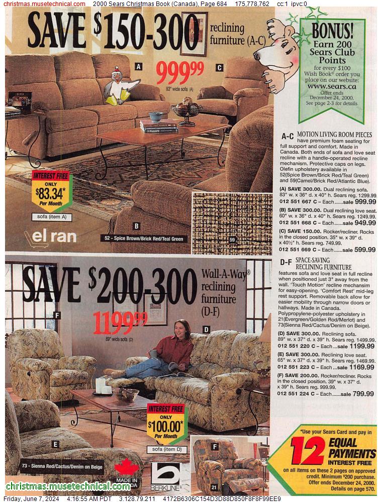2000 Sears Christmas Book (Canada), Page 684