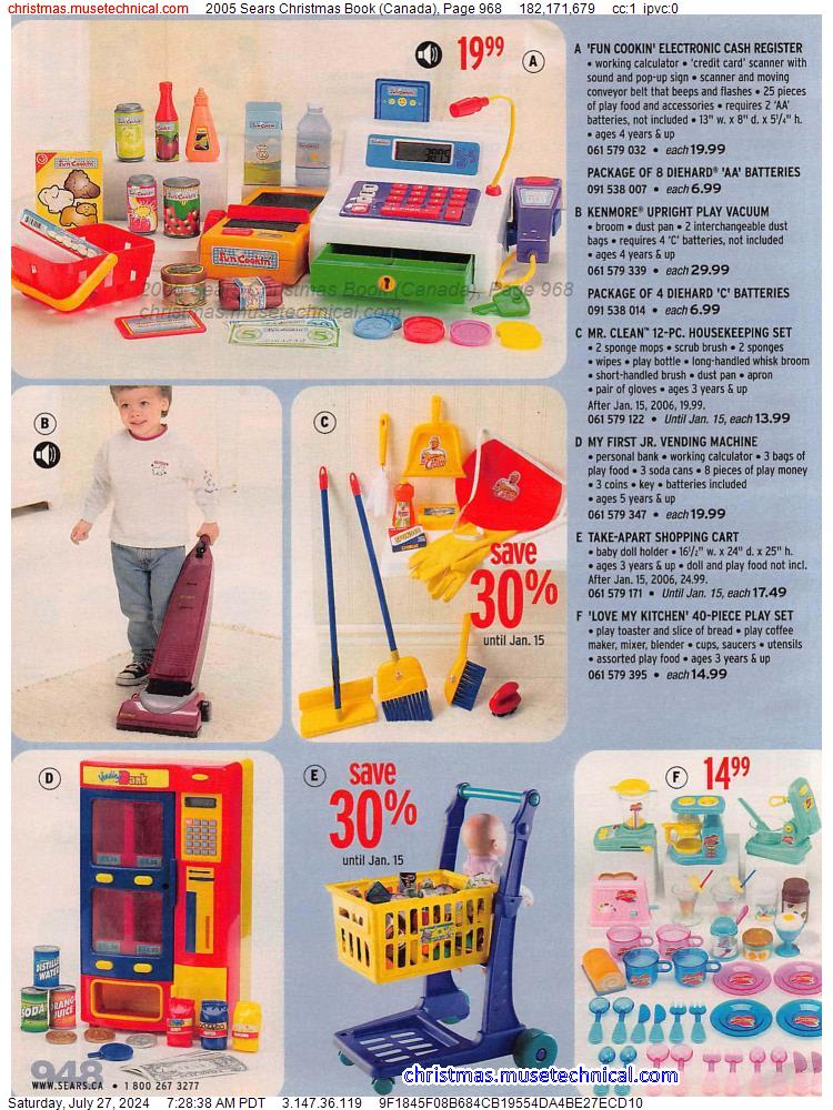 2005 Sears Christmas Book (Canada), Page 968