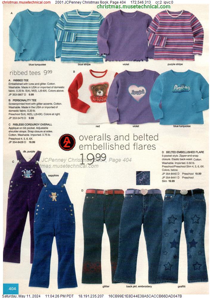 2001 JCPenney Christmas Book, Page 404